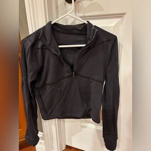 Lululemon Cropped Half Zip